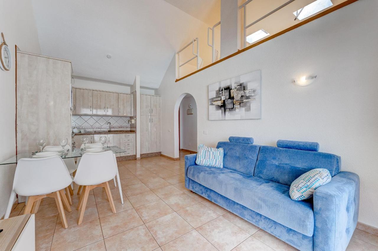 Pretty 1B Apartment In Diamantes 2, Heated Pool Лос Кристианос Экстерьер фото