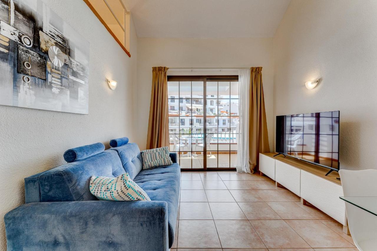 Pretty 1B Apartment In Diamantes 2, Heated Pool Лос Кристианос Экстерьер фото